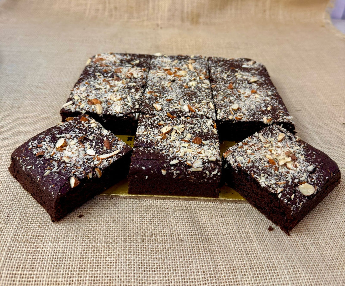 Brownies | Almond Butter Brownies – Vegan, Gluten Free & Refined Sugar Free – Nature’s Soul