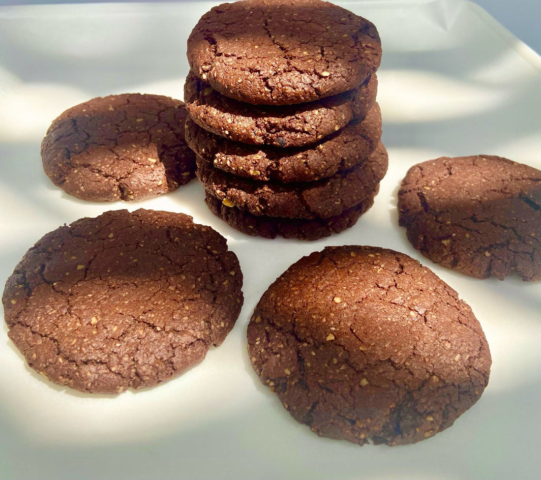 Cookie | Almond Butter Chocolate Cookie - Vegan, Gluten Free &amp; Refined Sugar Free - Nature&