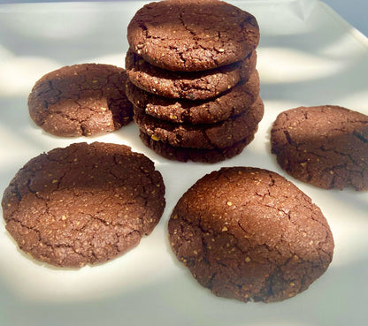 Cookie | Almond Butter Chocolate Cookie - Vegan, Gluten Free &amp; Refined Sugar Free - Nature&