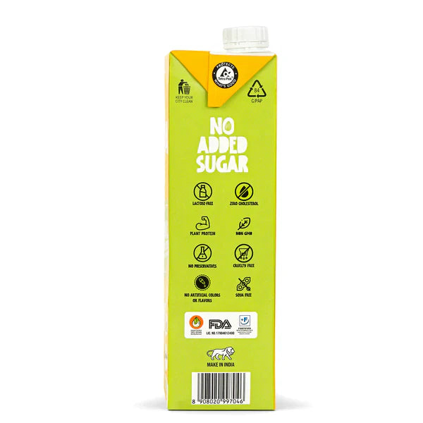 Almond Drink | Barista Edition (Made Using Californian Almonds) – 80% More Protein &amp;amp; Dietary Fibers – Cruelty Free, Soya Free, Non Gmo, No Added Sugar, Preservatives, Cholesterol, No Artificial Flavors &amp; Colors – VDC – 1000ml