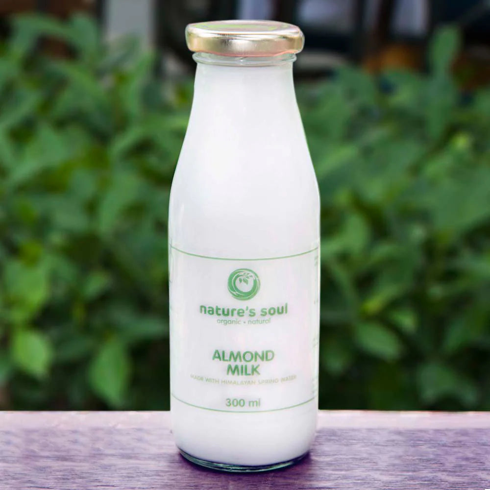 Almond Milk | Fresh – Vegan, Gluten Free, Free From Stabilisers, Emulsifiers, Gums &amp; Preservatives – 300ml