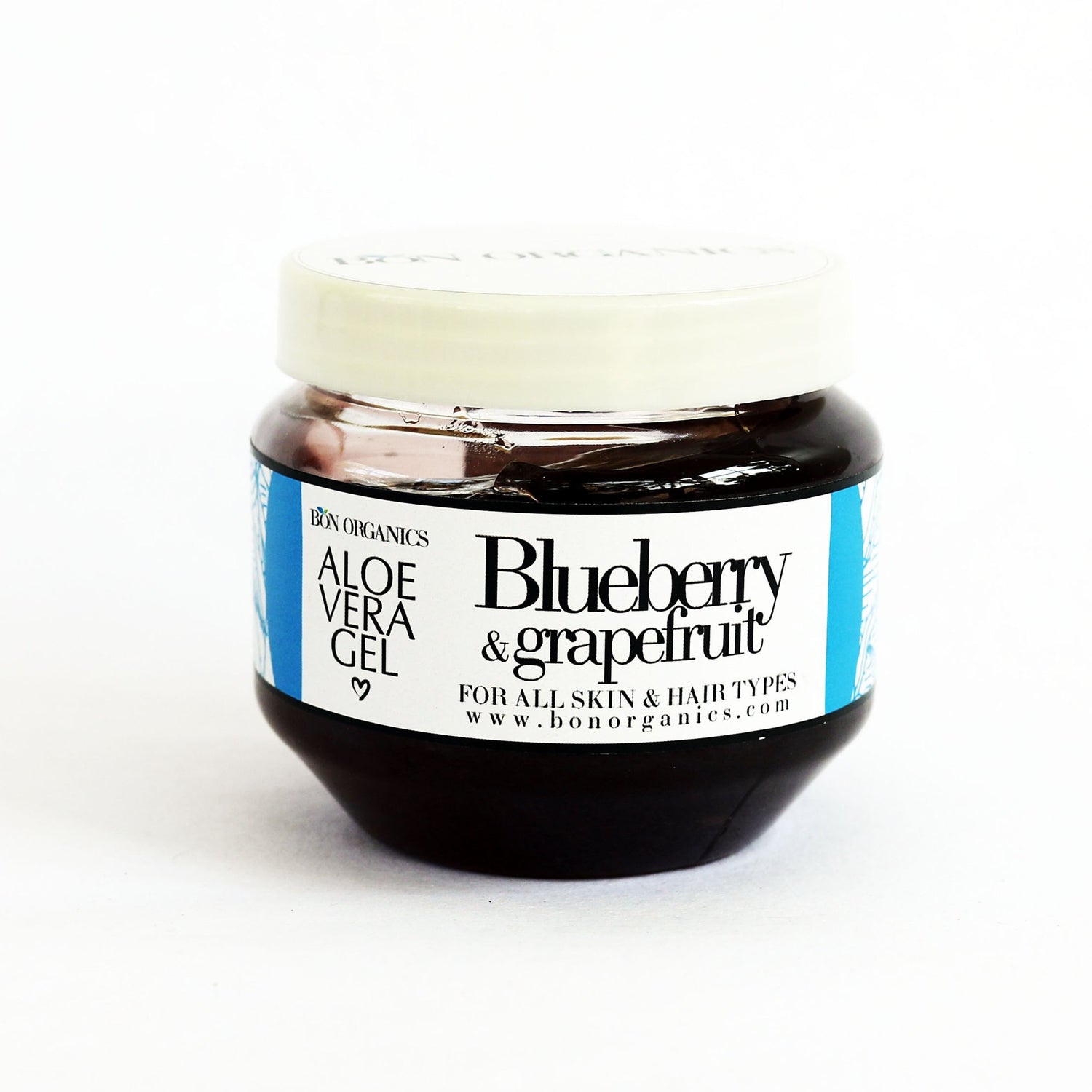 Aloe Vera Gel | (Blueberry &amp; Grape Fruit) - For All Skin &amp; Hair Types – Bon Organics – 200gm