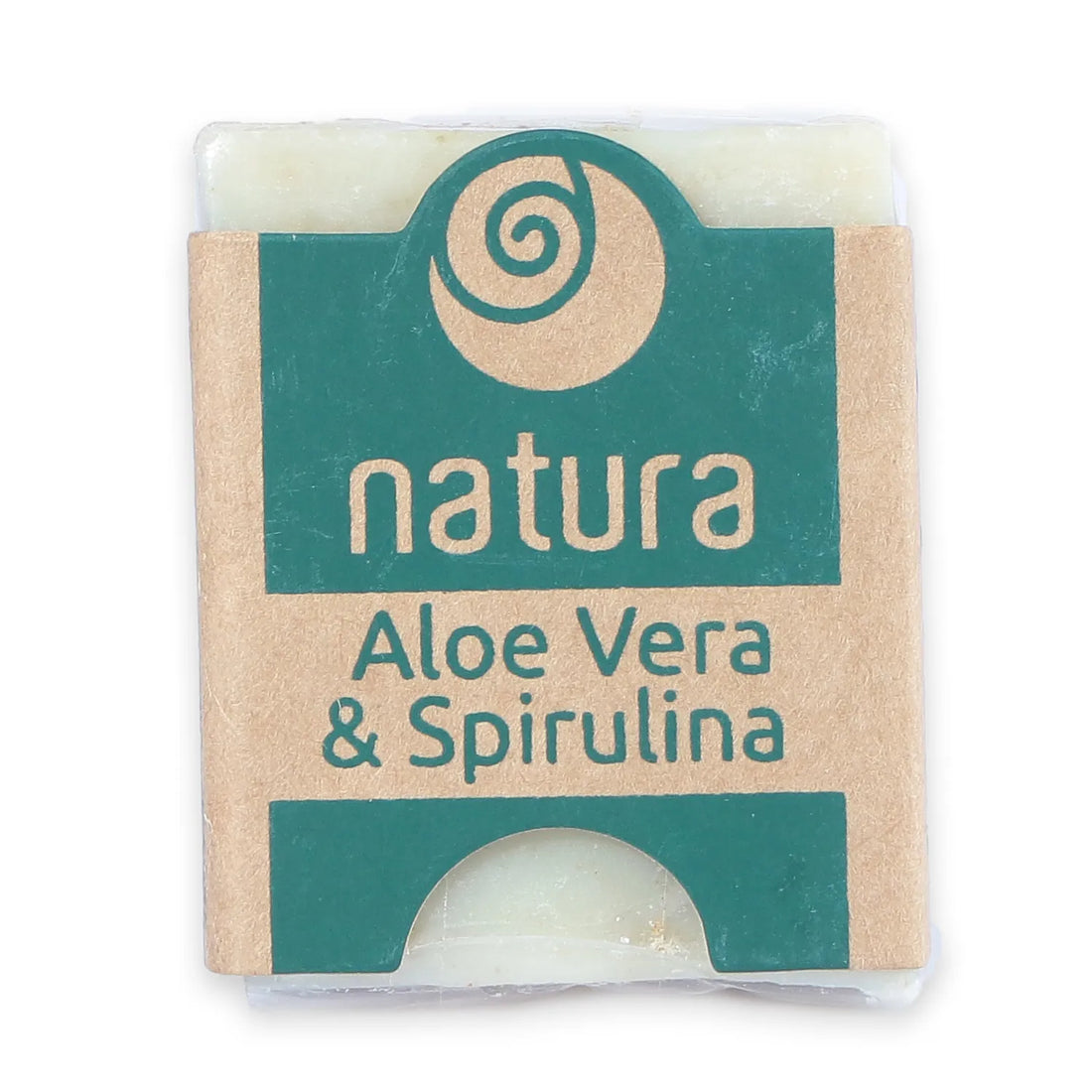 Soap | (Aloe Vera & Spirulina) - Chemical Free, No Added Colorants Or No Fragrances - natura - 75gm
