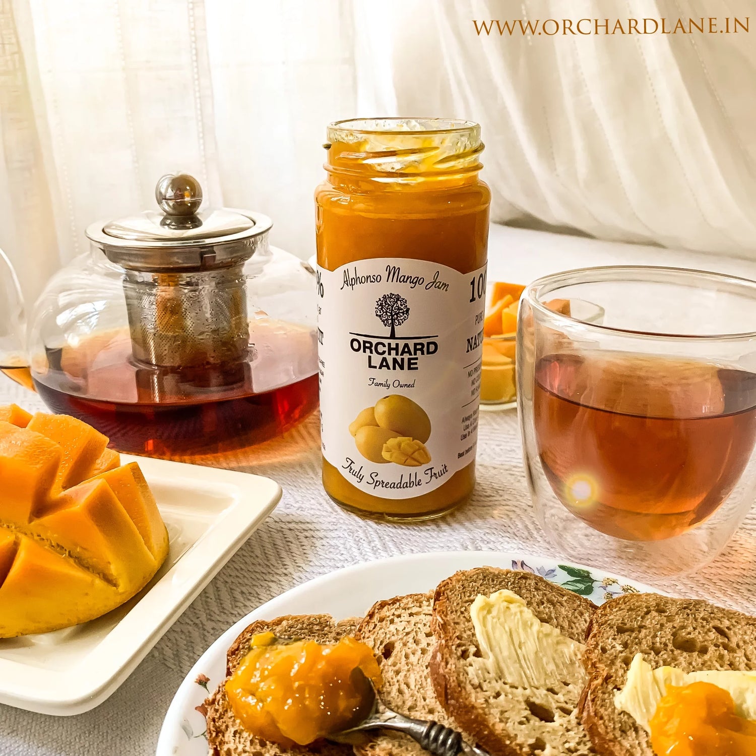 Alphonso Mango Jam – Orchard Lane – 300gm