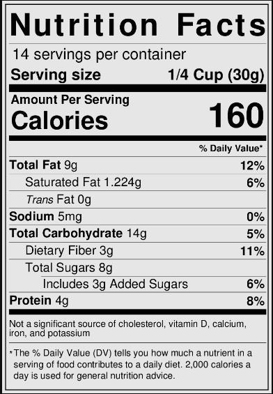 Amaranth Amore - Vegan, Gluten Free &amp;amp; Zero Processed Sugar - The Nibble Box - 400gm