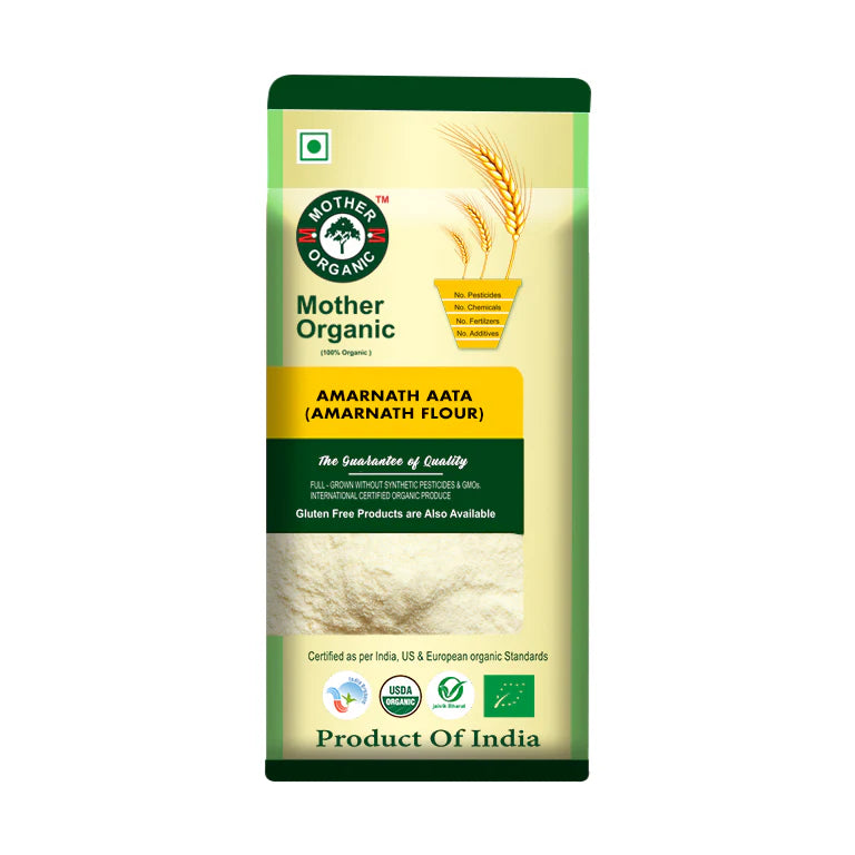 Amaranth Flour | Rich In Calcium – Mother Organic – 500gm