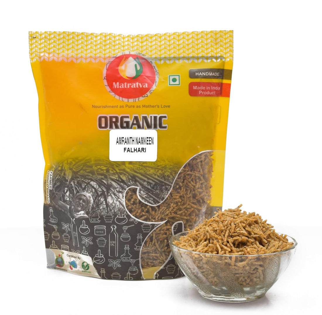 Amaranth Namkeen | Organic – No Colour, No Soda & Preservatives Free – Matratva – 250gm