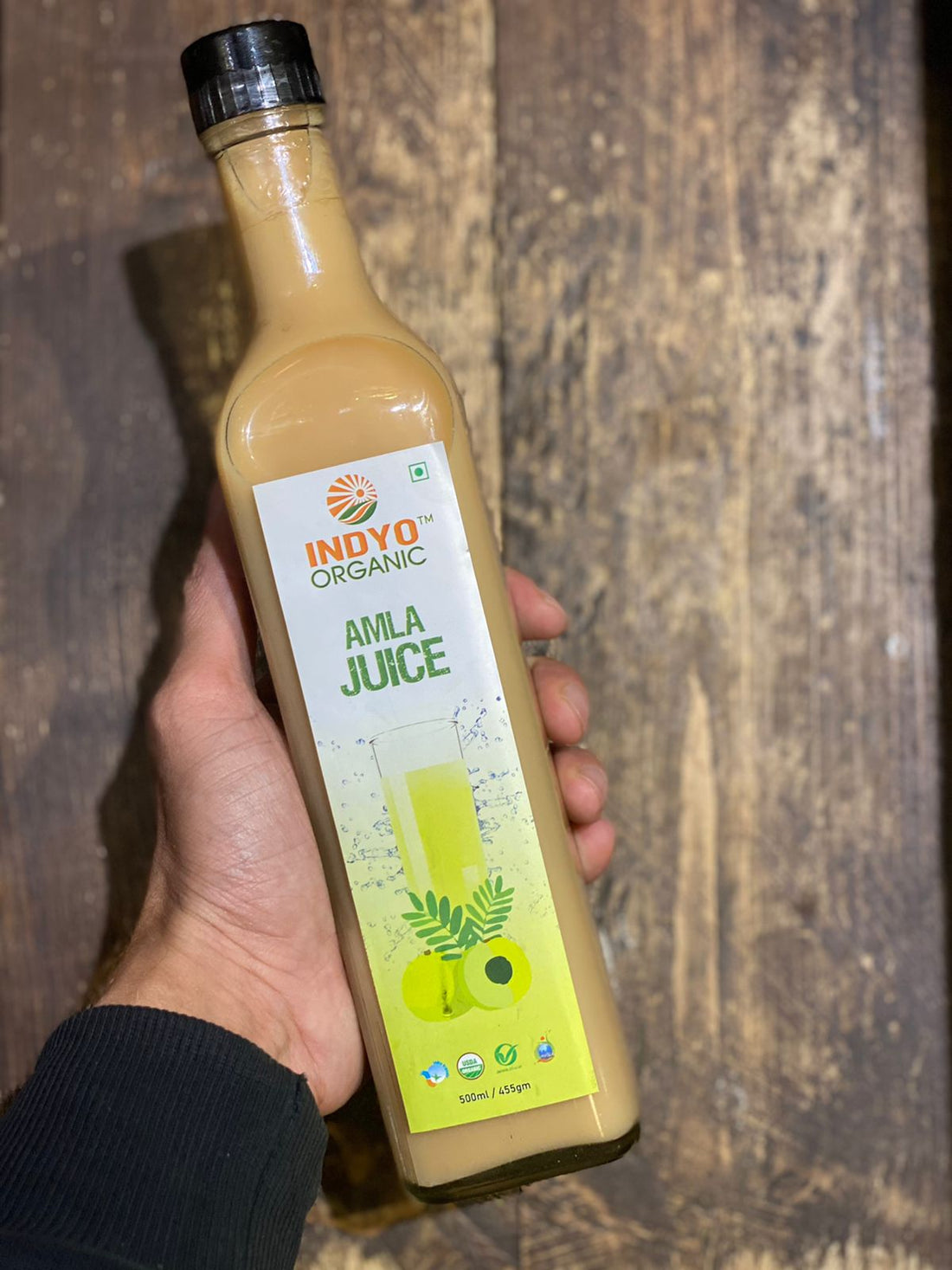 Amla Juice –  100% Organic - Indyo Organic – 500ml