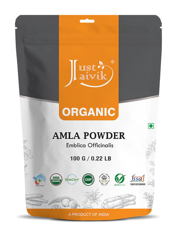 Amla Powder - USDA Organic - Just Jaivik - 100gm