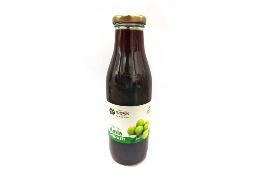 Amla Squash | 100% Natural – No Artificial Preservatives, No Added Color & No Added Synthetic Preservatives – Satvyk – 500ml
