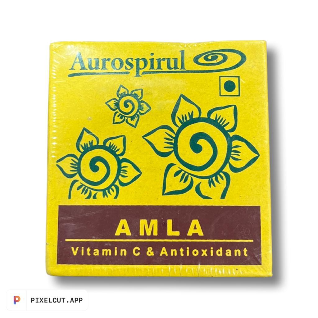 Amla | (Vitamin C & Antioxidants) - GMO Free, Anti Aging Proprties & Strongest Rejuvenators - Aurospirul - 100 Capsules