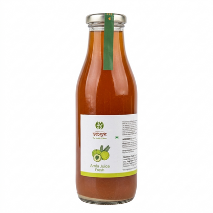 Amla Fresh Juice  – No Artificial Preservatives, No Added Color &amp;amp; No Added Synthetic Preservatives – Satvyk – 500ml