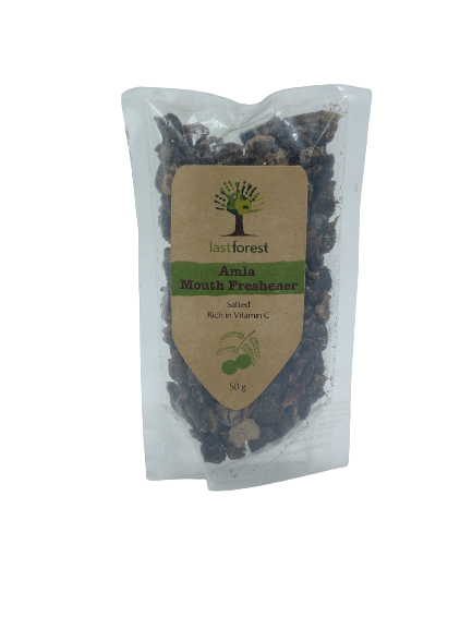 Amla Mouth Freshener - Salted - Rich In Vitamin C - Last Forest - 50gm