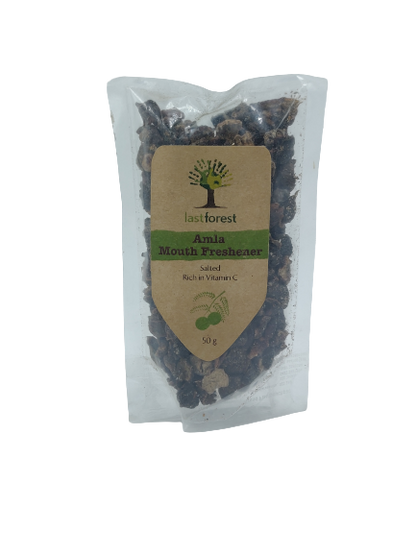 Amla Mouth Freshener - Salted - Rich In Vitamin C - Last Forest - 50gm
