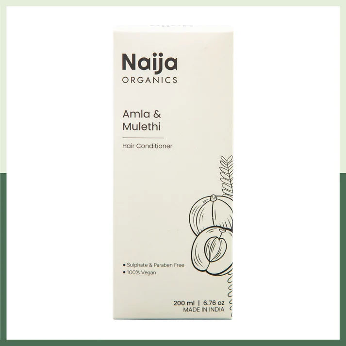Shampoo |  Amla &amp; Mulethi Hair Conditioner-Sulphate &amp; Paraben Free – Naija – 200ml