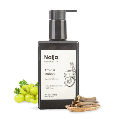 Shampoo |  Amla &amp; Mulethi Hair Conditioner-Sulphate &amp; Paraben Free – Naija – 200ml