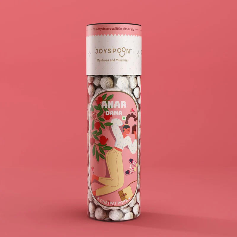 Mouth Freshener | Anardana Goli - Chatpat Pops - High In Antioxidants, No Preservatives & No Artificial Flavour – Joyspoon – 150gm