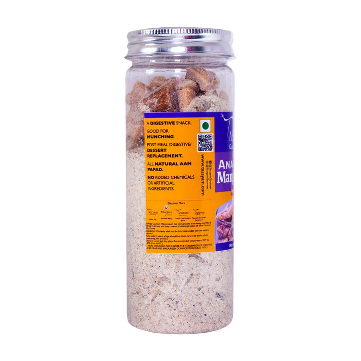Anardana Mango Bites - Chemical Free &amp; No Added Preservatives - Tassyam Organics - 200g