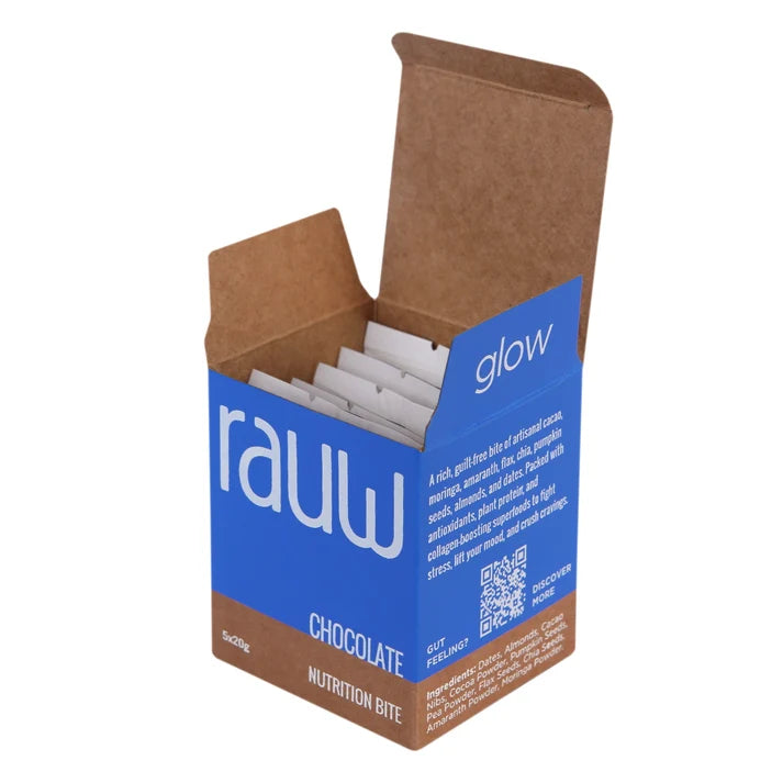 Chocolate | Coconut Nutrition Bite  - Enriched Superfood - No  Preservative, artificial flavors or emulsifiers - Rauw - 20gm