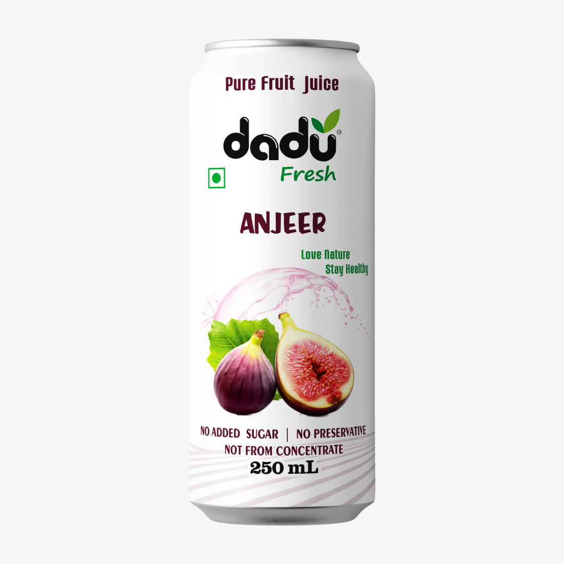 Juice | Anjeer Juice - No Added Sugar, No Preservatives &amp; No Concentrate - Dadu Fresh - 250ml