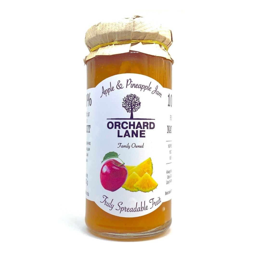 Apple &amp; Pineapple Jam - Orchard Lane - 280gm