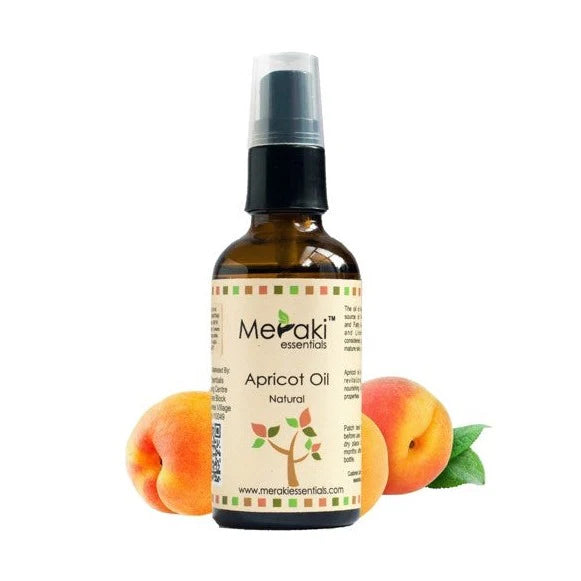 Apricot Oil (Prunus Armeniaca) - Natural - Indian - Meraki Essentials - 50ml