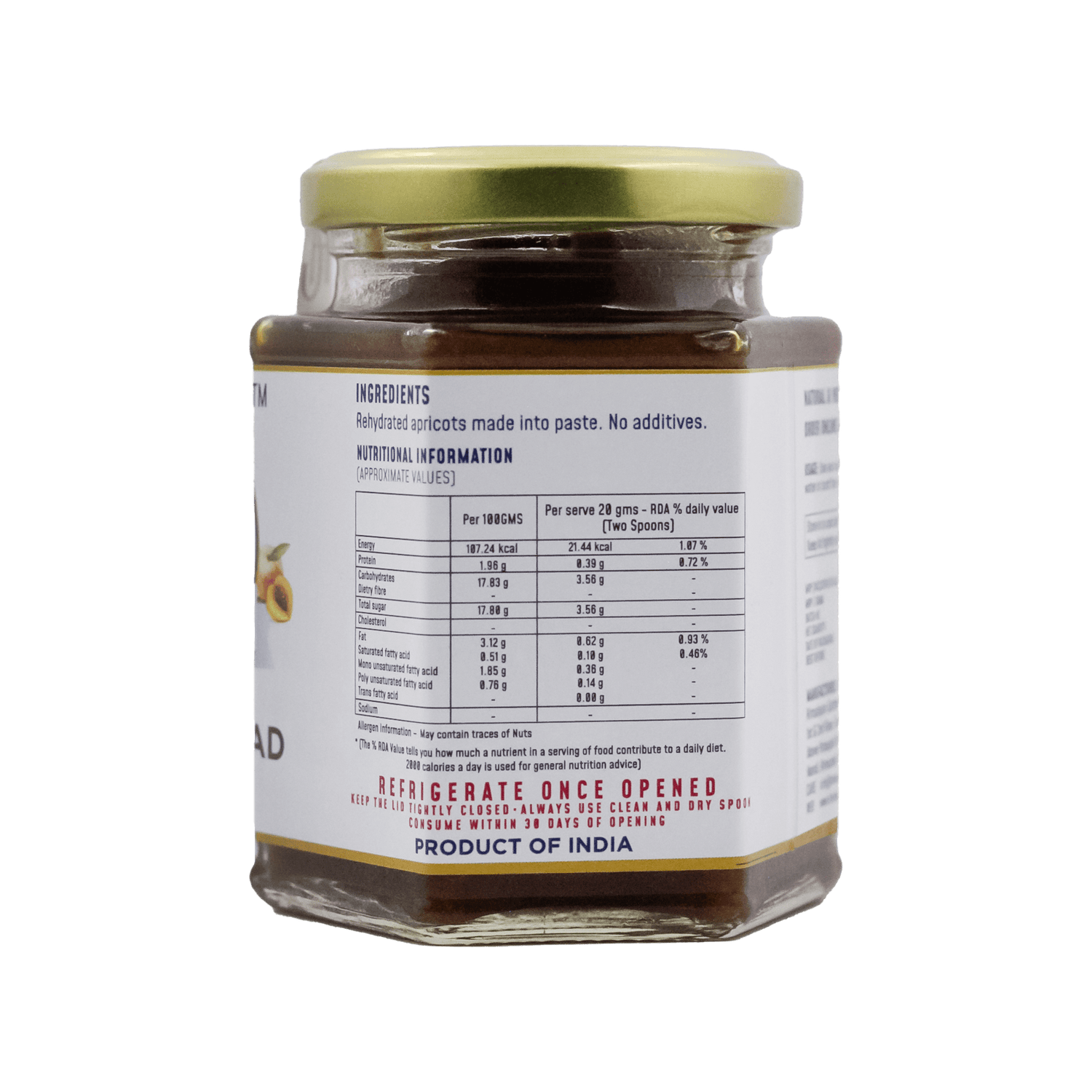 Apricot Spread – Himalayan Gatherer – 300gm
