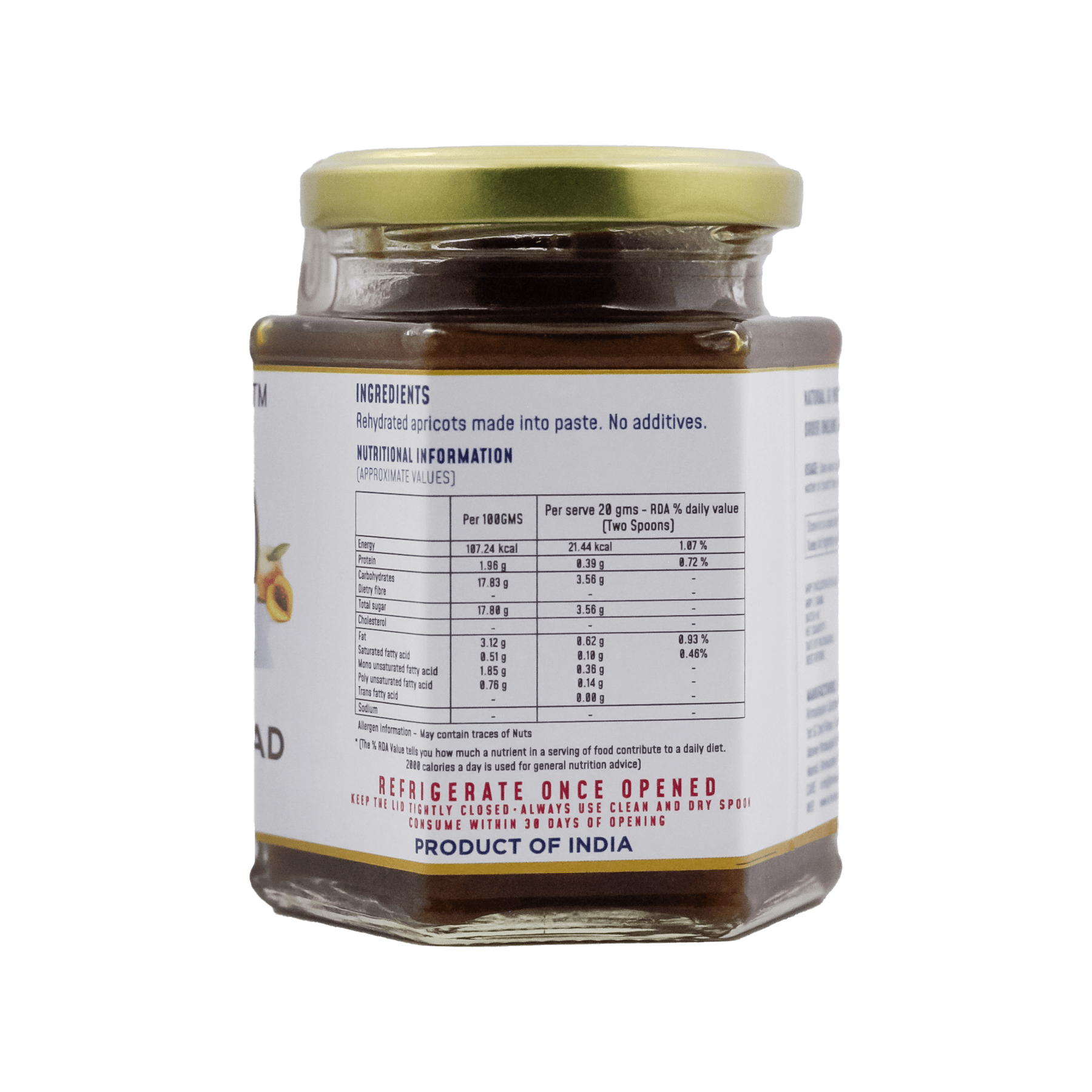 Apricot Spread – Himalayan Gatherer – 300gm