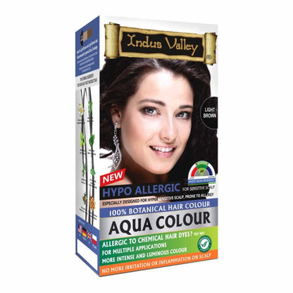 Aqua Color – Light Brown – Vegan – Indus Valley – 230ml
