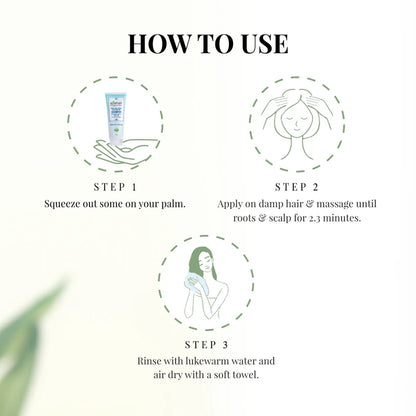 Shampoo | Aqua Halo Scalp Rejuvenating Shampoo - Promotes Thick &amp; Shiny Hair - For All Hair Types - Vegan &amp; Cruelty Free - Azafan Organics - 200gm