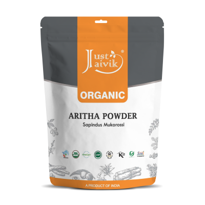 Aritha Powder (Sapindus Mukorossi) - Just Jaivik - 100gm