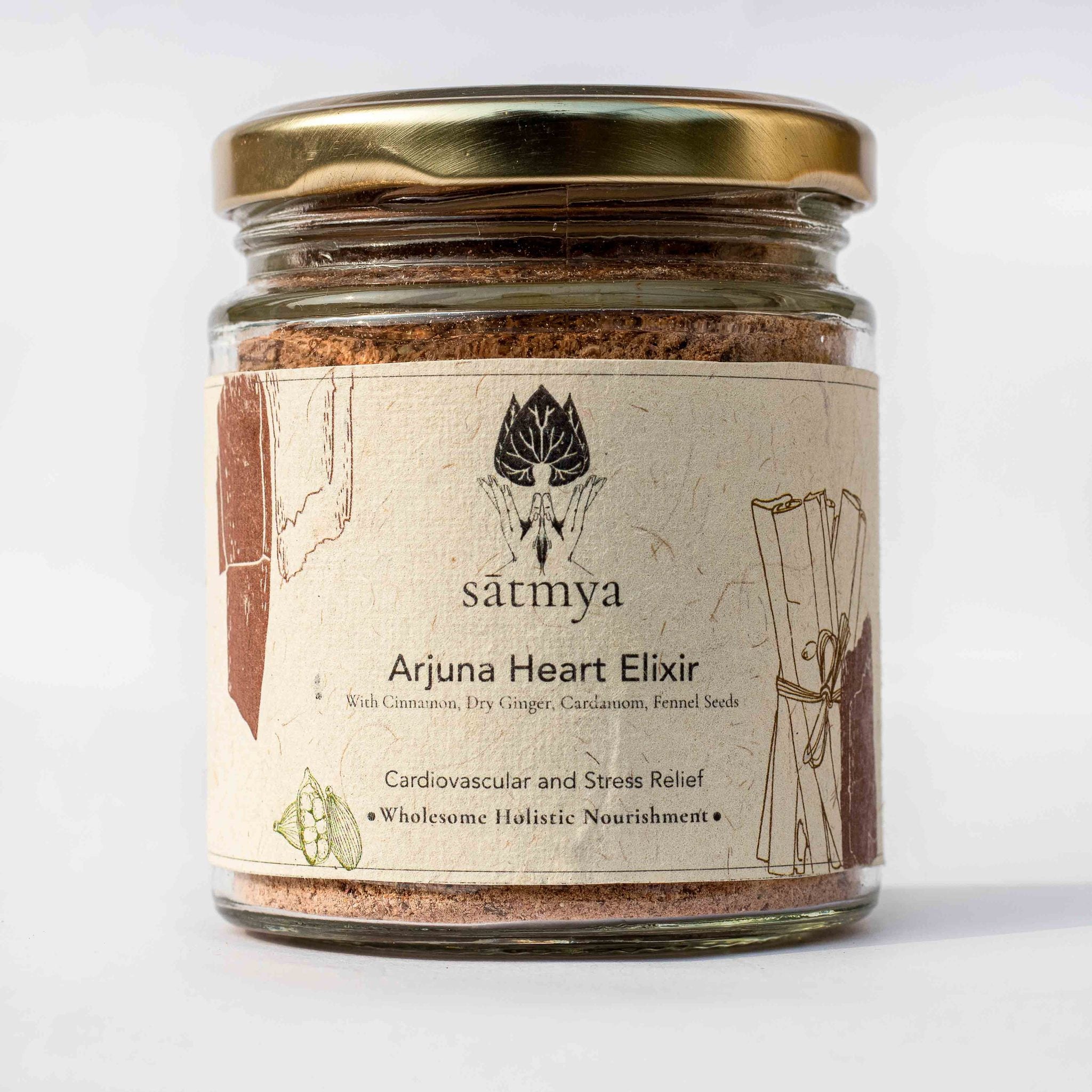 Arjuna Heart Elixir - Satmya - 100gm – naturessoulshop