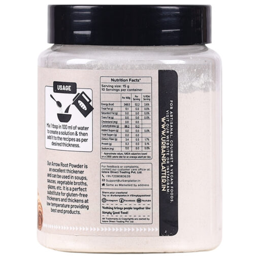 Arrowroot Powder – Urban Platter – 150gm