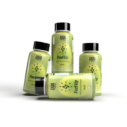 Shot | Fuel Up -Spinach, Moringa, Pineapple- Rus Organic – 125ml