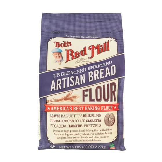 Bread Flour | Artisan - Unbleached Enriched - Vegan - Bob&