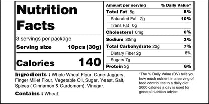 Artisan Ragi Rusk – Grami Super Foods – 180gm