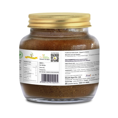 Thandai | Asli Thandai - Vegan, No Added Preservatives &amp; No Artificial Colour Or Flavour - Dawn Lee - 125gm