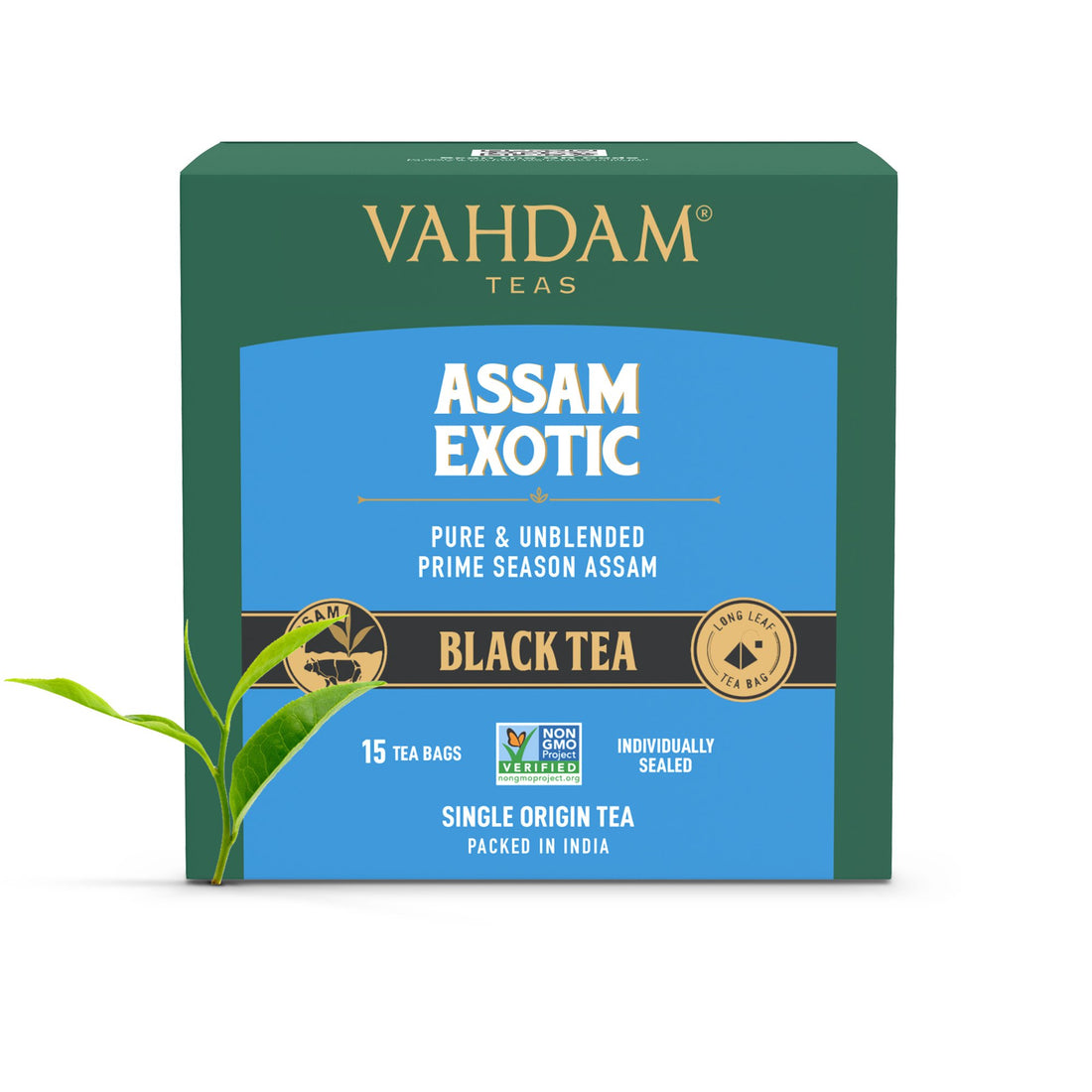 Assam Exotic - Black Tea – Vahdam – 15Tea Bags