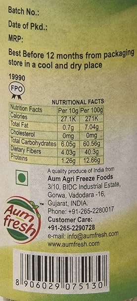 Seasoning | Marjoram - No Additives, No Artificial Flavours &amp; Preservatives Free - Aum Fresh - 15gm