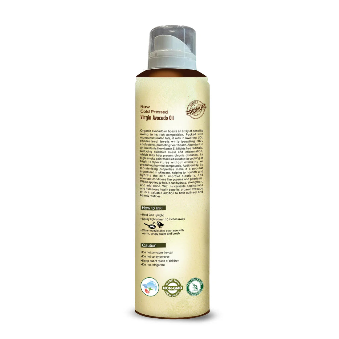 Olive Oil Spray | Extra Virgin Olive Oil Spray – Ideal for Dressing, Baking, Air Frying - Good For Skin, Hair &amp;amp; Massage - Organic – Cold Pressed – Pure Nutrition – 200ml