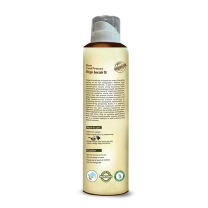 Olive Oil Spray | Extra Virgin Olive Oil Spray – Ideal for Dressing, Baking, Air Frying - Good For Skin, Hair &amp;amp; Massage - Organic – Cold Pressed – Pure Nutrition – 200ml