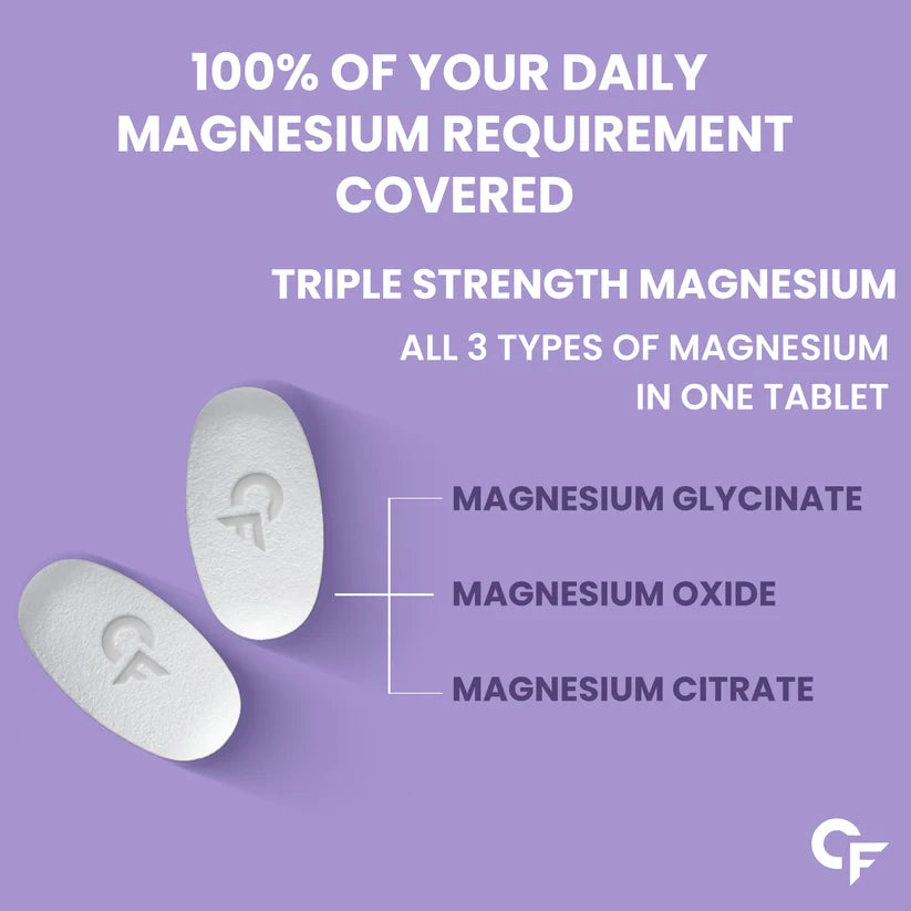 Chelated Magnesium Complex (Citrate/Oxide) | Magivon (1382.91 mg)- Supports Muscles, Bones &amp; Nerves - 100% Vegetarian - Gluten Free, Non GMO, Dairy Free, Soy Free &amp;amp; Paraben Free - Carbamide Forte  - 120 Tablets