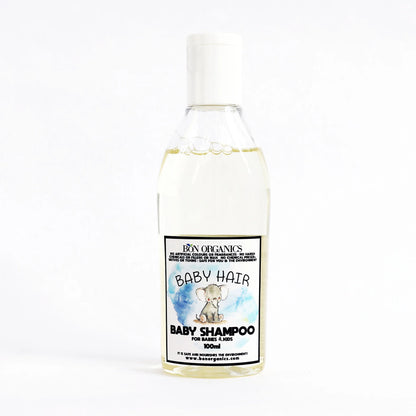 Shampoo |Baby Shampoo - Suitable For Delicated Hair - No Harsh Chemicals, No Alcohol, No Animal Products &amp;amp; No Paraben Sulphates - Bon Organics - 120ml