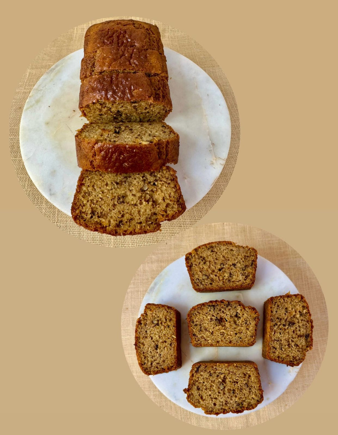 Cake | Banana & Walnut Cake – Vegan & Gluten Free & Refined Sugar Free – Nature’s Soul