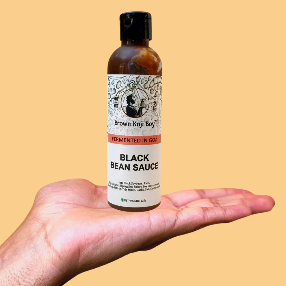Sauce | Black Bean Sauce - Goa - Brown Koji Boy - 235gm