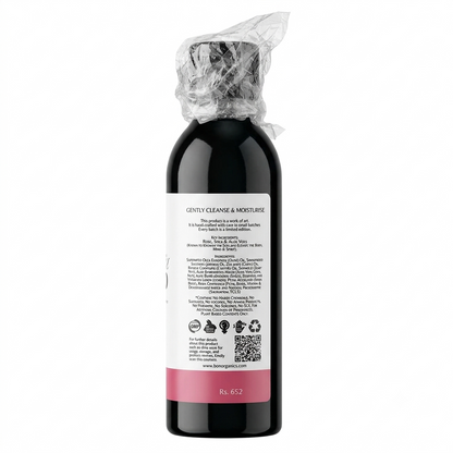 Body Wash | Cream (Rose) - Suitable For All SkinTtypes - Chemical Free, No Sulphate, Silicones, No Artificial Colours &amp;amp; Fragrances - Bon Organics - 250ml