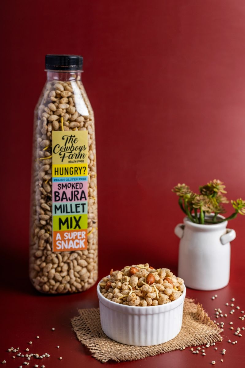 Bajra Millet Mix | (Smoked) – Gluten Free & High In Fiber – The Cow Boys Farm – 150gm