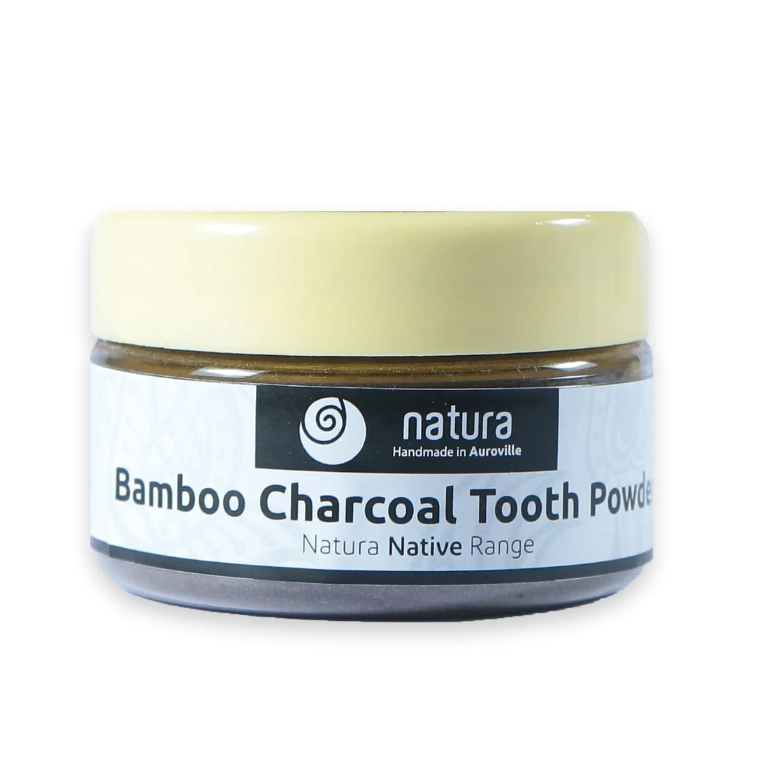 Tooth Powder | Bamboo Charcoal Tooth Powder – Chemical Free, No Added Colorants Or No Fragrances – natura – 30gm