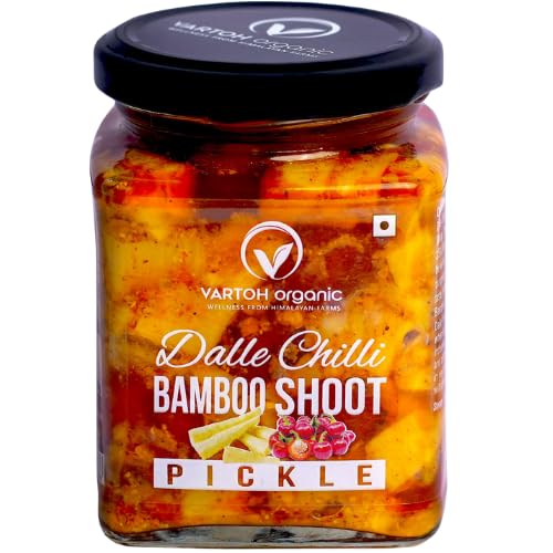 Dalle Bamboo Shoot Pickle - Indian - Vartoh Organic - 250gm