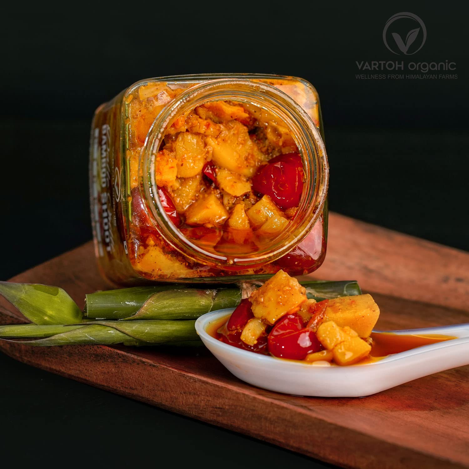 Dalle Bamboo Shoot Pickle - Indian - Vartoh Organic - 250gm